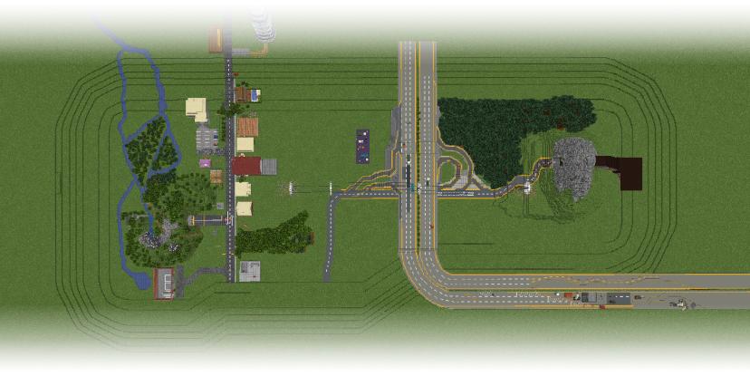 City of projects | Map for Minecraft addon