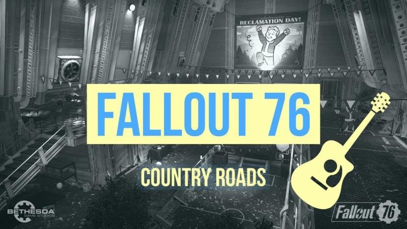 Main menu Music - Country roads addon