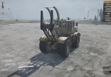 Loader on K-700 without entering functions for Spintires: MudRunner (v18/05/21)/Mod addon