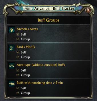 Twin: Advanced Buff Tracker addon