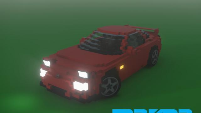 Modification of Mazda RX7 FD addon