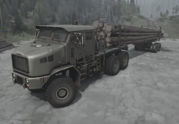 Version 02.04.23 for tires Oshkosh HET M1070 spin: mud runner (v28.09.22)/Mod addon