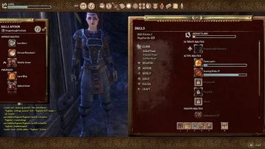 Oblivion style user interface - ReDarNed. addon