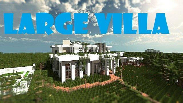 Large Villa | Map for Minecraft addon