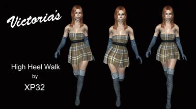 Victoria's High Heel Walk by XP32/Mod addon