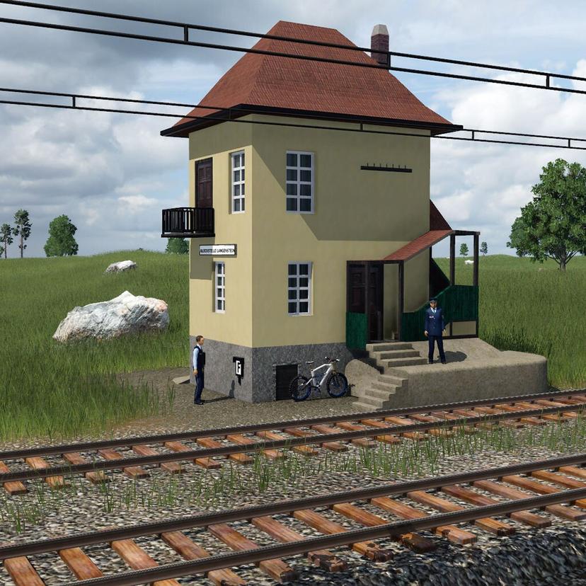 H0 Blockstelle Langenstein addon
