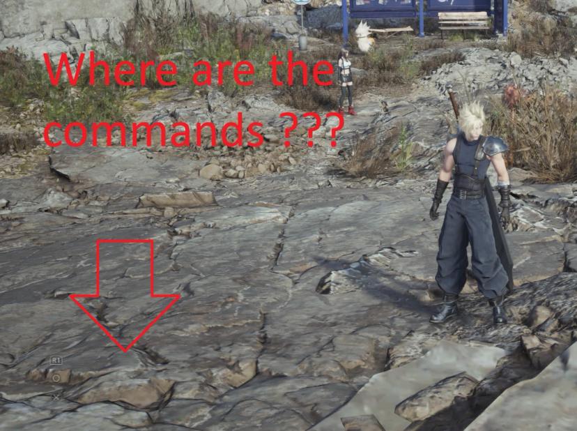 No commands on HUD mod addon