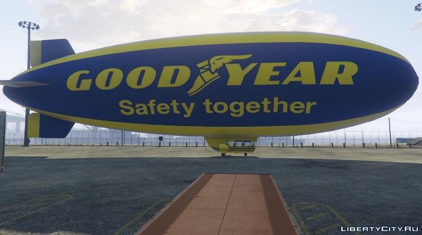 ДИРИЖАБЛЬ - GOODYEAR мод addon