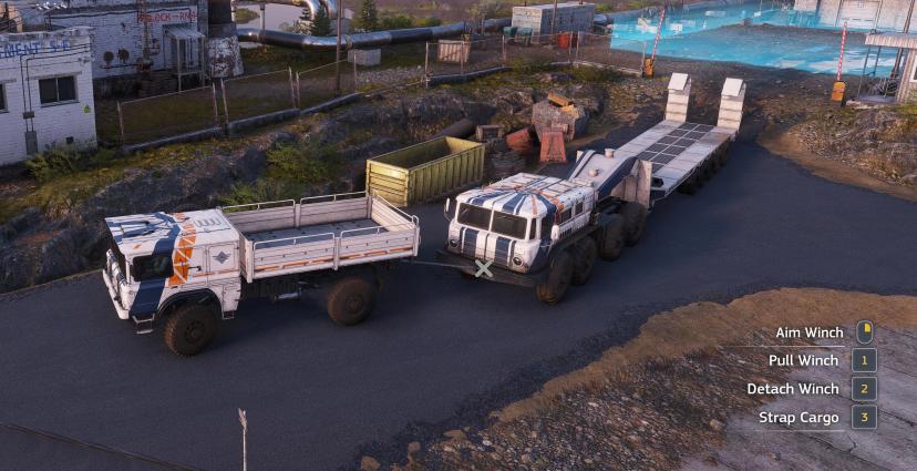 Trucks with winch addon
