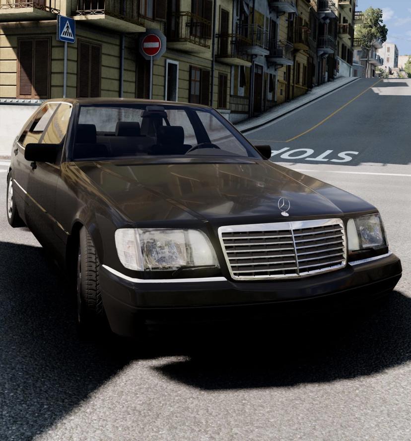 Auto Mercedes-Benz W140 v1.0 (0.32.x) addon