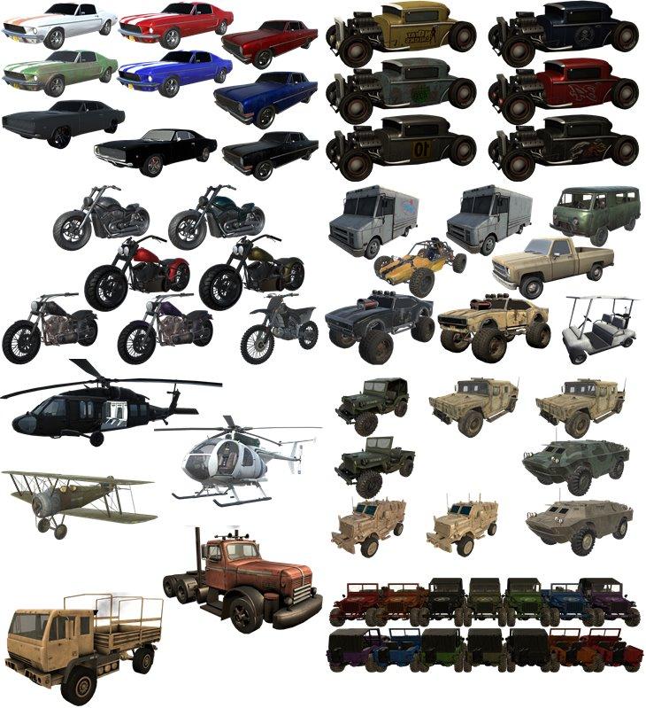 Bdub vehicles addon