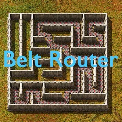 "BeltRouter" для Factorio/Мод addon