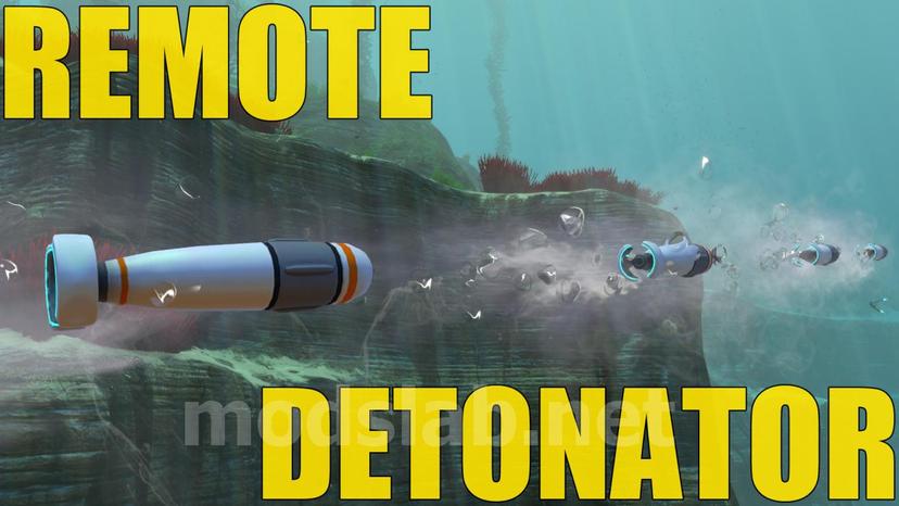 Remote detonation of torpedoes. addon