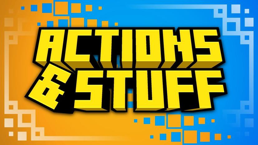 Action & Ресурсный набор материалов  (1.21, 1.20) – MCPE/Bedrock addon