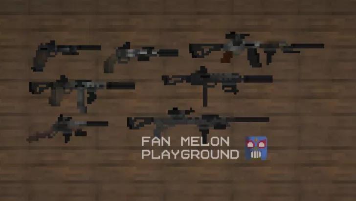 Melon Playground Weapons and Accessories Set addon
