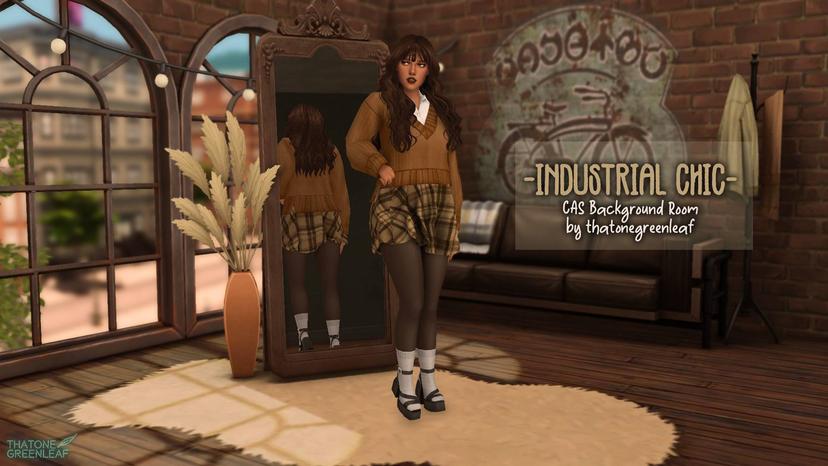 Фон для CAS "industrial chic" addon