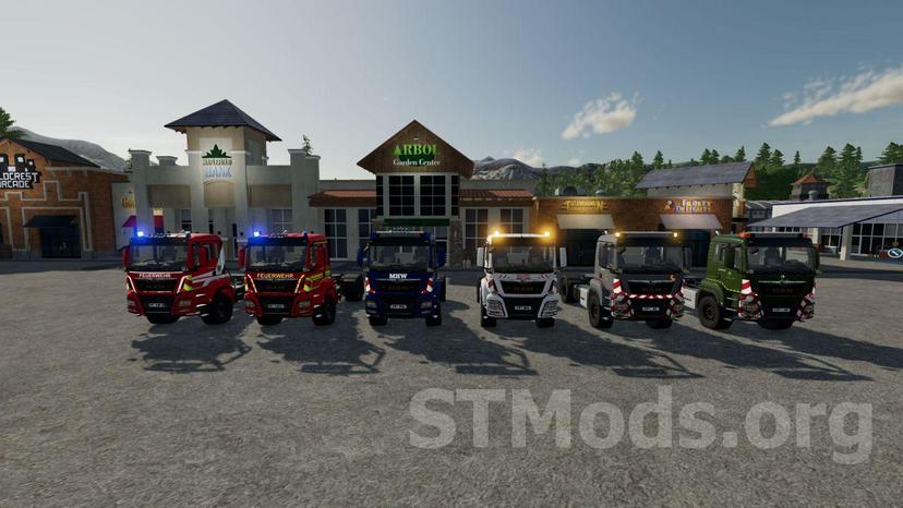 Mod MAN TGS 18.500 Pack addon