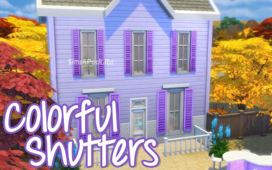 Multicolored shutters addon