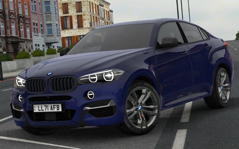 BMW X6 M50d F16 addon