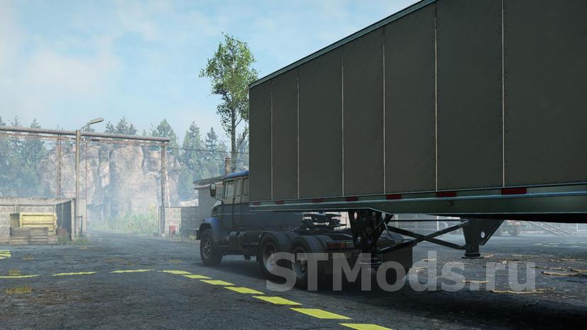 Мод iX 8-Slot Semi-Trailer in high/low saddle versions addon