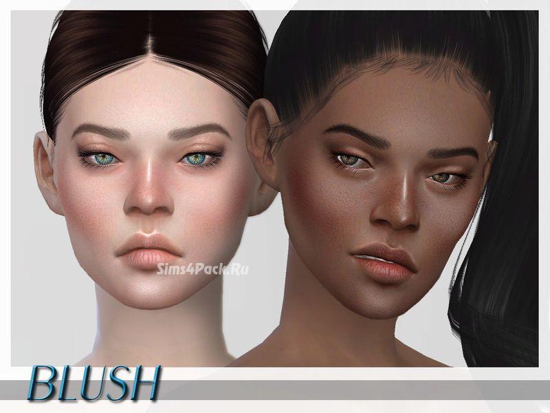 FaceBlusherSet1, blush for Sims4. addon