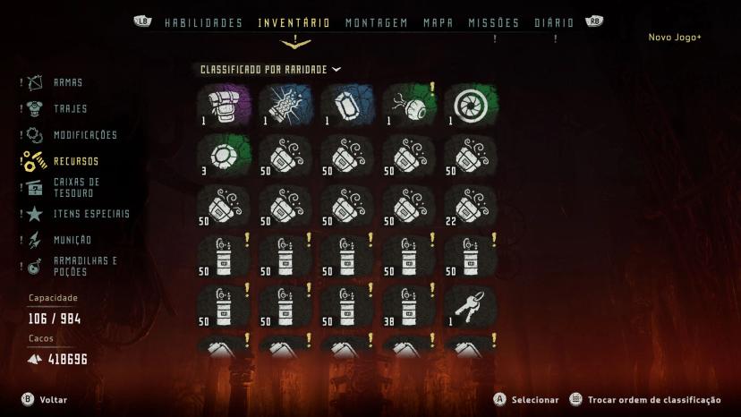 Обновление боеприпасов и грузоподъемности инвентаря addon