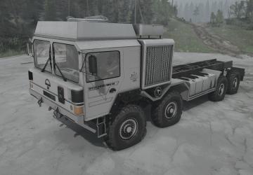 Spintires Mod MAN HX80 version 31.08.18 (v25.02.21) for MudRunner addon