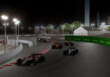 Map "Jeddah Street Circuit - F1 2021 - Night Race" addon