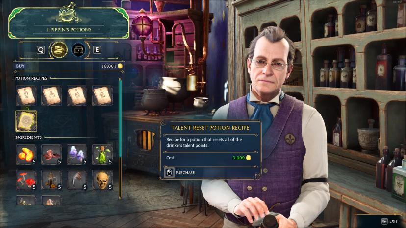 Зелье сброса талантов addon