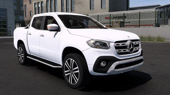 Auto Mercedes Benz X-Class Diesel v1.53 addon