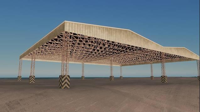 Mod: Corrugated roof addon