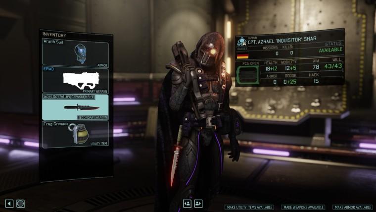 XCOM 2 '[WOTC] Knife of War'. МОД addon