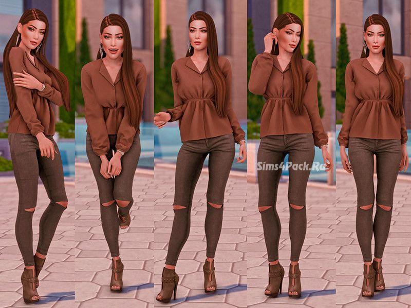 Set of poses 25 addon