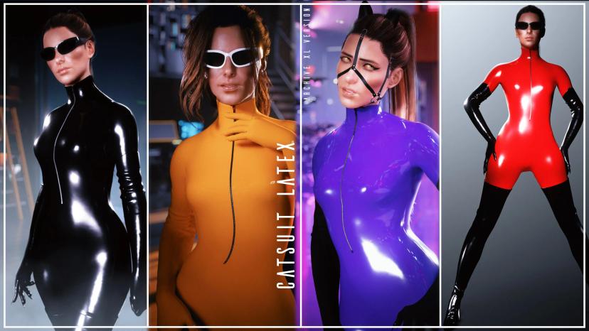 XRX Latex Suit Archive XL addon