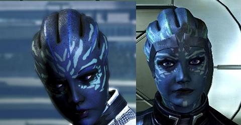 Mass Effect 3 "Riala Makeup V2". addon