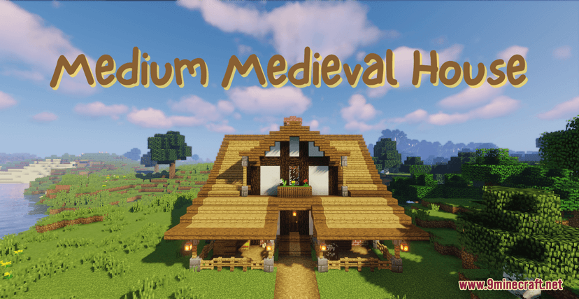 Medieval house plans (1.20.4, 1.19.4) - typical medieval house addon