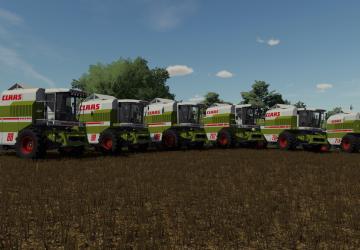 Мод Claas Dominator Pack addon