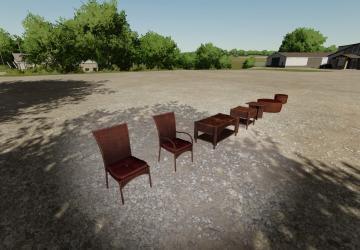 Мод Wicker Patio Set addon