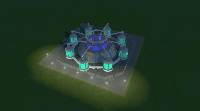 SimCity 3000 Fusion Reactor addon