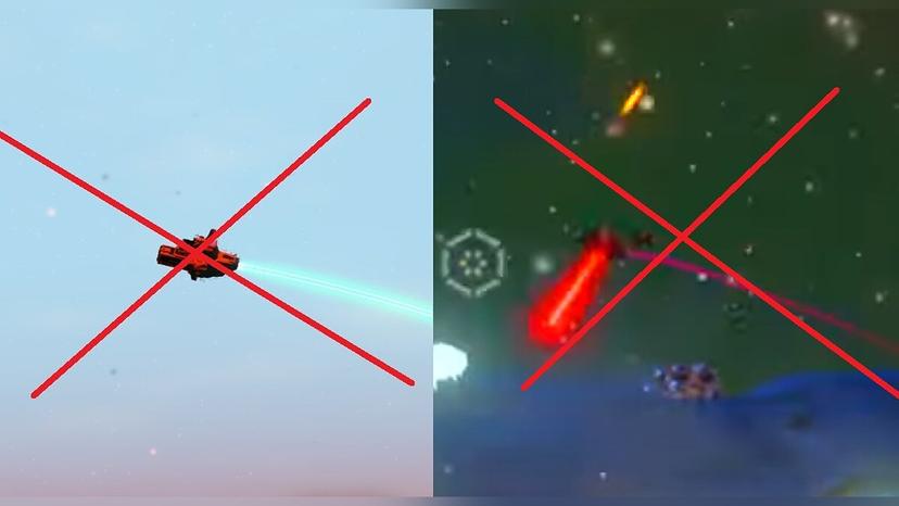 Ships do not fly over the planet. addon