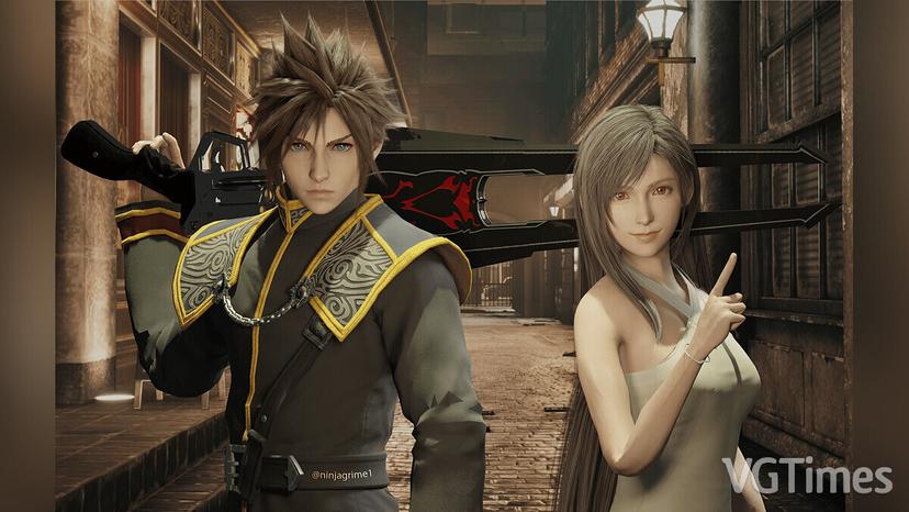 Squall and Rinoa costumes. addon