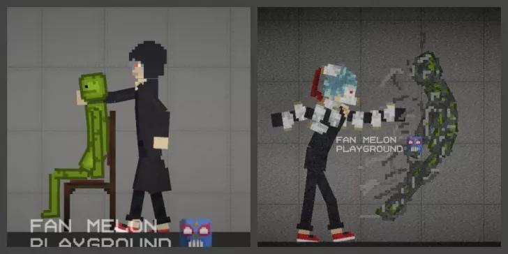 Tomura Shigaraki from My Hero Academia for Melon Playground addon