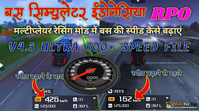 Bussid Ultra speed file addon