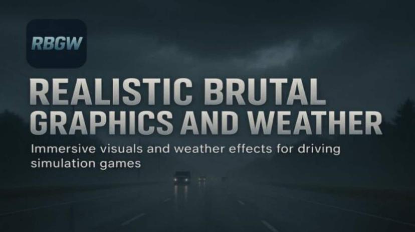 Realistic brutal graphics and weather effects addon