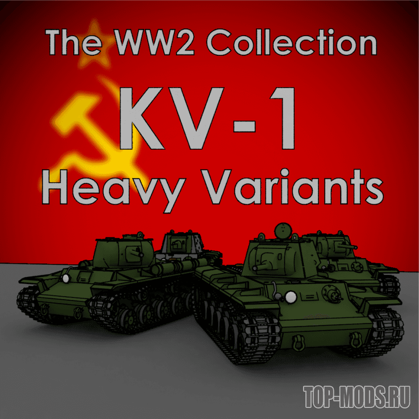 Mod “[The WW2 Collection] KV-1 Variants Pack” addon
