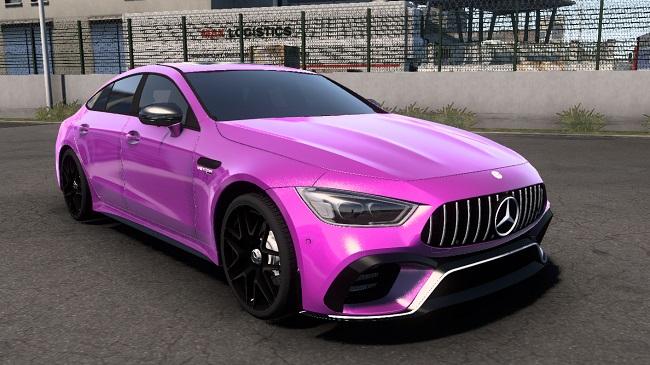 Автомобиль Mercedes-Benz GT63S Amg 4-дверная пара addon