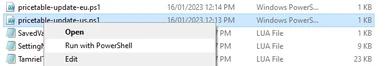 Scripts de atualização manual do TTC addon