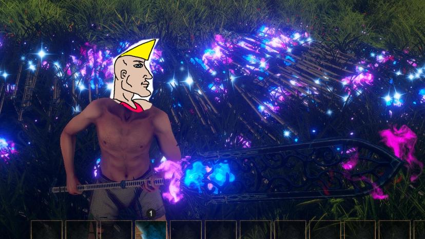 Triple Forged Halberd's True Form addon