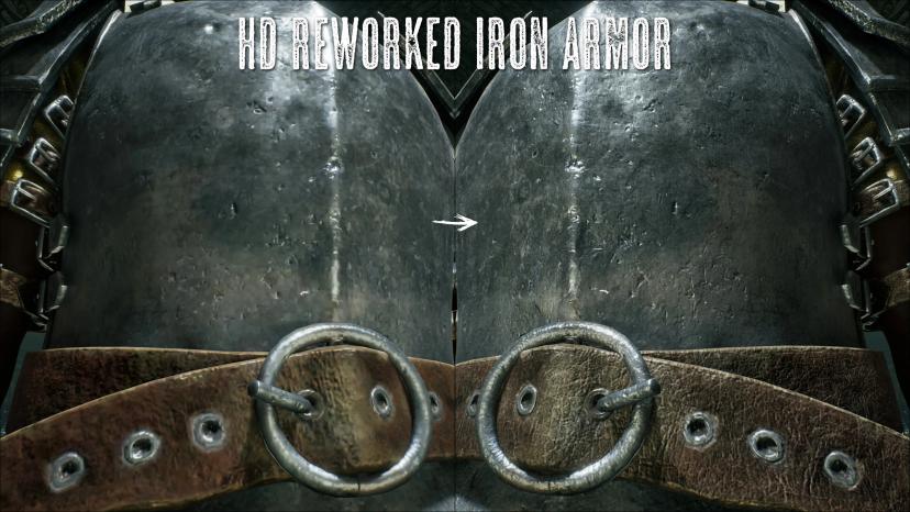 HD Recycled Iron Armor addon