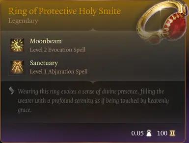 Anel do Golpe Sagrado Protetor addon